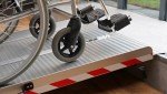 Foldable Extra Wide Wheelchair Ramp - 2ft to 6ft