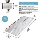 Folding Aluminum Wheelchair Ramps for Easy Access