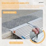 Folding 7FT Aluminum Wheelchair Ramp for Steps
