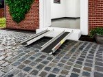 Adjustable Telescopic Wheelchair Ramps with Carry Bag