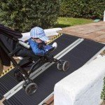 TANGZON Portable Aluminium Wheelchair Ramp - 5FT