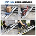 Portable Adjustable Wheelchair Ramp - 300 kg Capacity