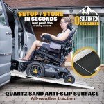 Osluken 5FT Portable Aluminum Wheelchair Ramps - 2 Pack