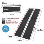 Foldable Aluminum Wheelchair Ramp for Easy Access