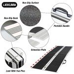 Foldable Aluminum Wheelchair Ramp for Easy Access