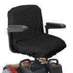 Waterproof Black Seat Cover for Mobility Scooters