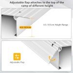 Adjustable Aluminum Threshold Ramp for Mobility Scooters