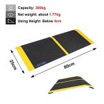 Portable Anti-Slip Wheelchair Ramp for Steps