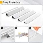 Adjustable Aluminum Threshold Ramp for Mobility Scooters
