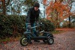 Folding 3-Wheel Electric Mobility Scooter with Seat