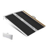 VEVOR 3ft Aluminum Folding Wheelchair Ramp