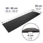KMINA Portable Rubber Wheelchair Door Ramp