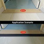 Self-Adhesive PVC Wheelchair Ramp Transition Strip