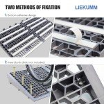 LIEKUMM Portable Threshold Ramp for Wheelchairs - 2PCS