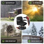 Waterproof Black Seat Cover for Mobility Scooters