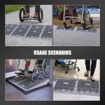 LIEKUMM Portable Threshold Ramp for Wheelchairs - 2PCS