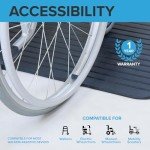 Rubber Wheelchair Ramps - 2.5cm to 10cm Height