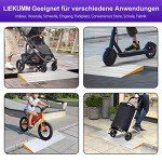 LIEKUMM Aluminum Threshold Ramp for Mobility Scooters
