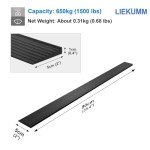Non-Slip Rubber Threshold Ramp for Scooters