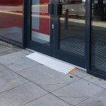 LIEKUMM Aluminum Threshold Ramp for Mobility Scooters