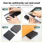 Non-Slip Rubber Threshold Ramp for Scooters