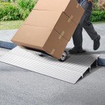 VEVOR 3" Aluminum Door Threshold Ramp for Mobility