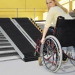Portable Folding Aluminum Wheelchair Ramp - Multiple Sizes