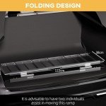 Folding Aluminum Wheelchair Ramp with Non-Skid Surface