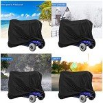 Heavy-Duty Waterproof Mobility Scooter Cover 140x66x91cm