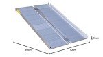 Aidapt Portable 3ft Folding Ramp for Mobility Scooters