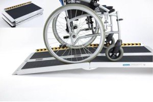 Multifold Portable Wheelchair Ramp for Scooters & Walkers