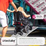 Tectake 2 Folding Loading Ramps for Mobility Scooters