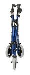Lightweight 3-Wheel Rollator with Brakes & Bag