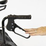 NRS Healthcare 3-Wheel Rollator with Bag & Brakes