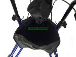 Lightweight 3-Wheel Rollator with Brakes & Bag