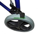 Lightweight 3-Wheel Rollator with Brakes & Bag