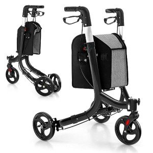 gymax-rollator-walkers-foldable-3-wheel-medical-walking-aid-with-adjustable-handle-large-shopping-bag-and-lockable-brakes-lightweight-walking-frame-for-seniors-disabled-black-3865-small.jpg