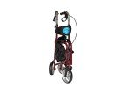 Ultralight Tri-Walker with Seat and 3 Wheels