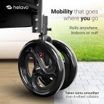 Lightweight Foldable 3-Wheel Walker for Indoor/Outdoor Use