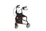 Ultralight Tri-Walker with Seat and 3 Wheels