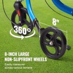 VEVOR Lightweight 3-Wheel Rollator Walker for Seniors