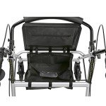 Lightweight Folding Rollator Walker with Seat and Bag
