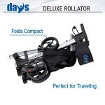 Days Deluxe Lightweight Folding 4-Wheel Rollator