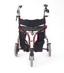 Drive Devilbiss Tri-Walker Aid with Seat - Red