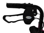 Lightweight Pink Tri Walker with Lockable Brakes