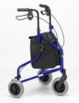 Days Aluminum Tri-Wheel Walker with Bag - Lightweight & Comfortable