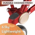 Uplivin Trive Lightweight 4-Wheel Rollator - Red