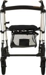 MobiQuip Lightweight 4-Wheel Rollator with Seat