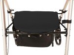 MobiQuip Lightweight 4-Wheel Rollator with Seat