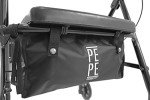 Pepe Folding 4-Wheel Rollator Walker with Seat